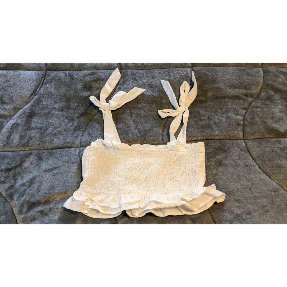 Ruffle Hem Cami Top
